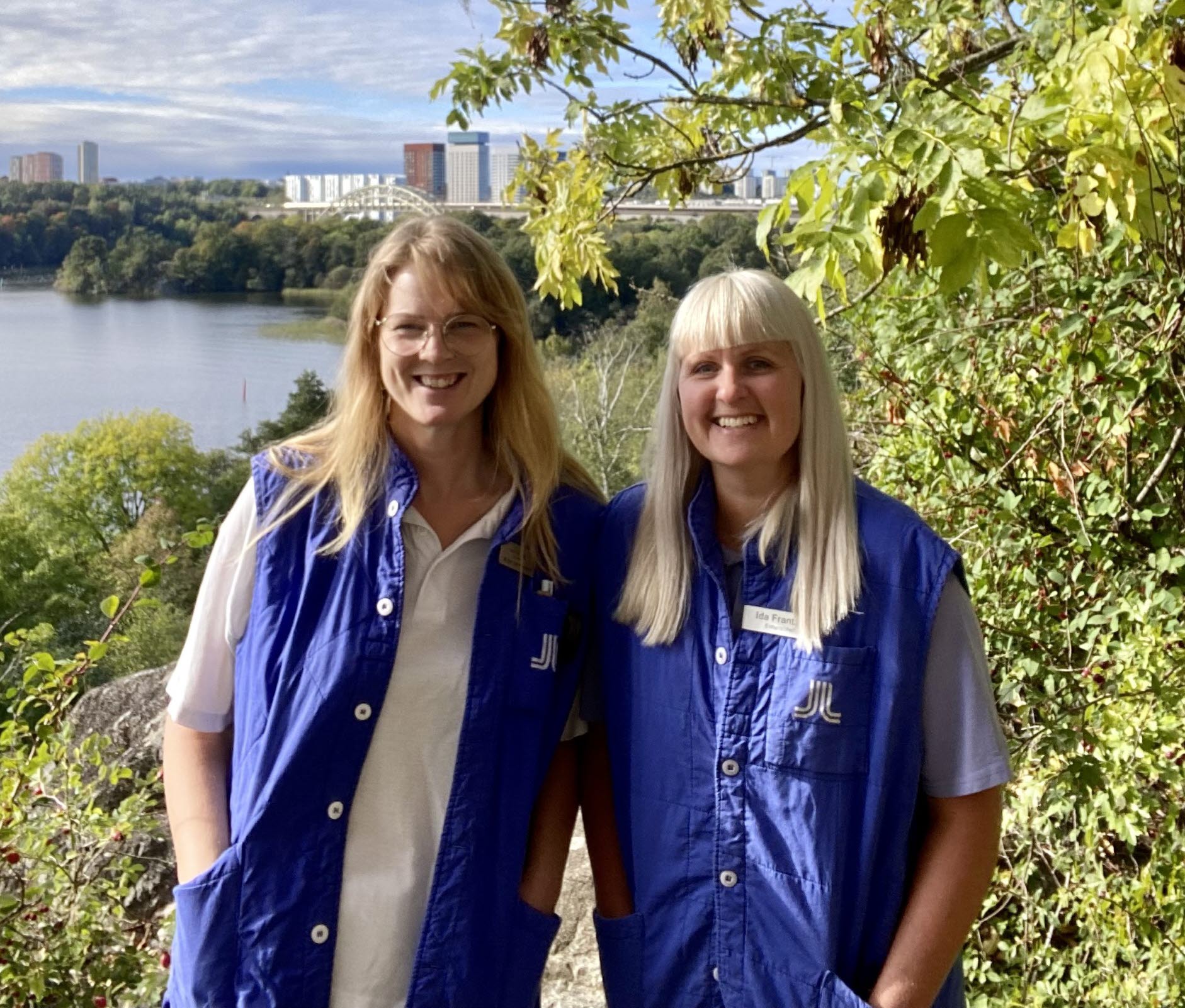 Lena Enesved och Ida Frantzis